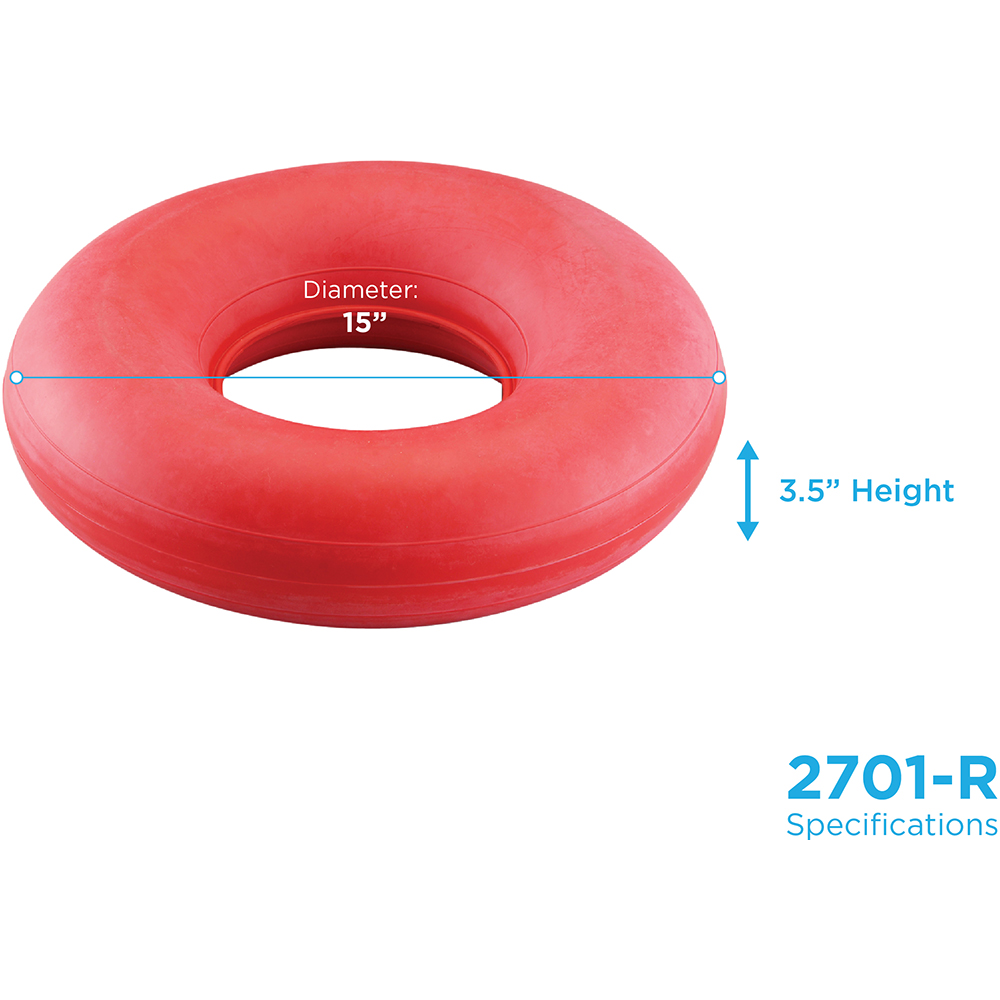 RUBBER CUSHION INFLATABLE 15"